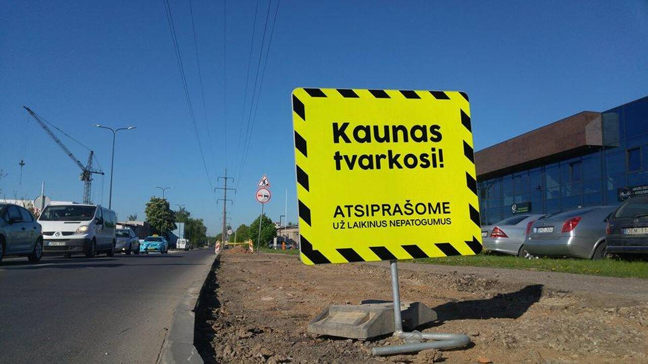 Darbai vyksta toliau: kur Kaunas tvarkosi šią savaitę?