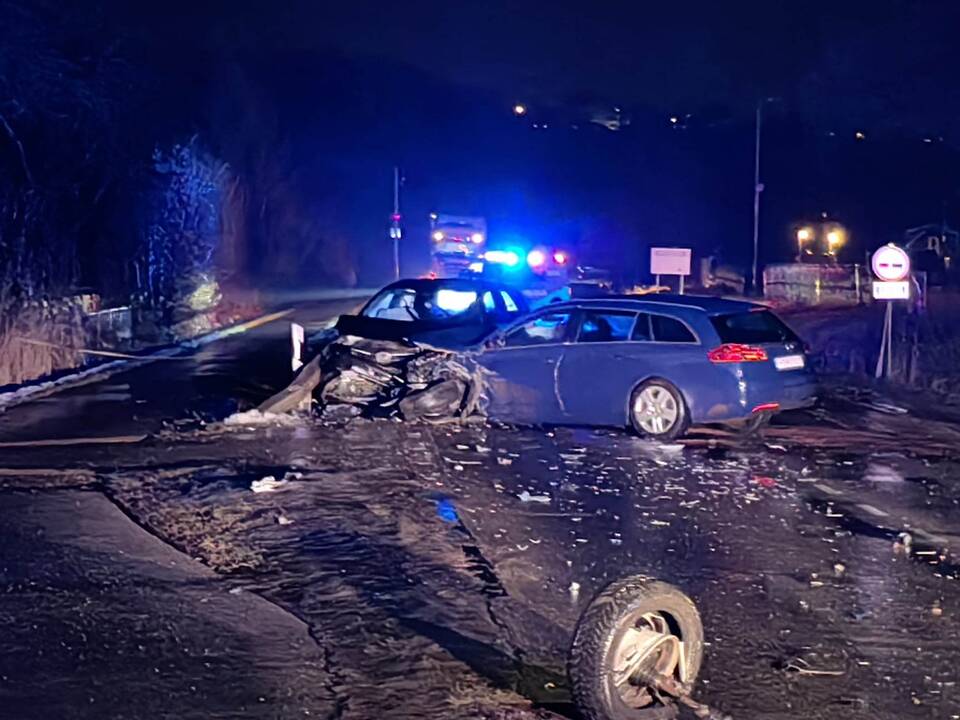 Stipri avarija Lapių kelyje