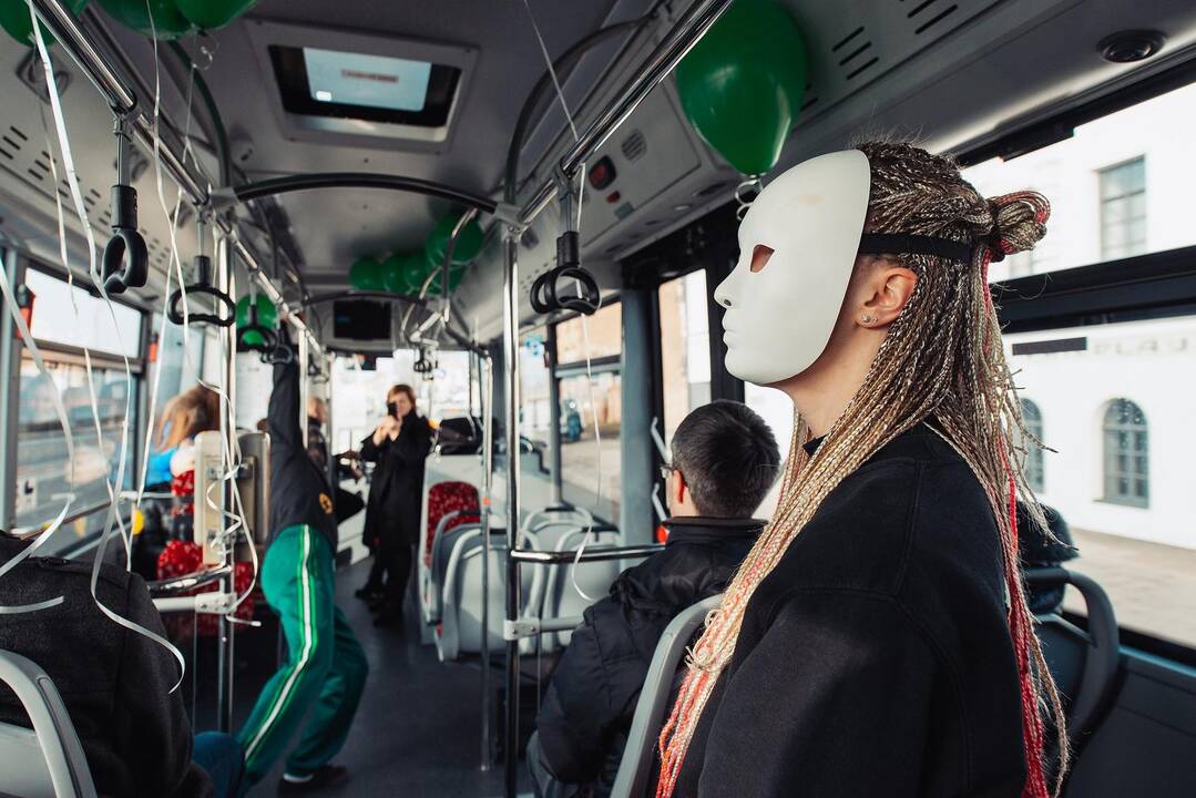 Nauji autobusai Kauno gatvėse