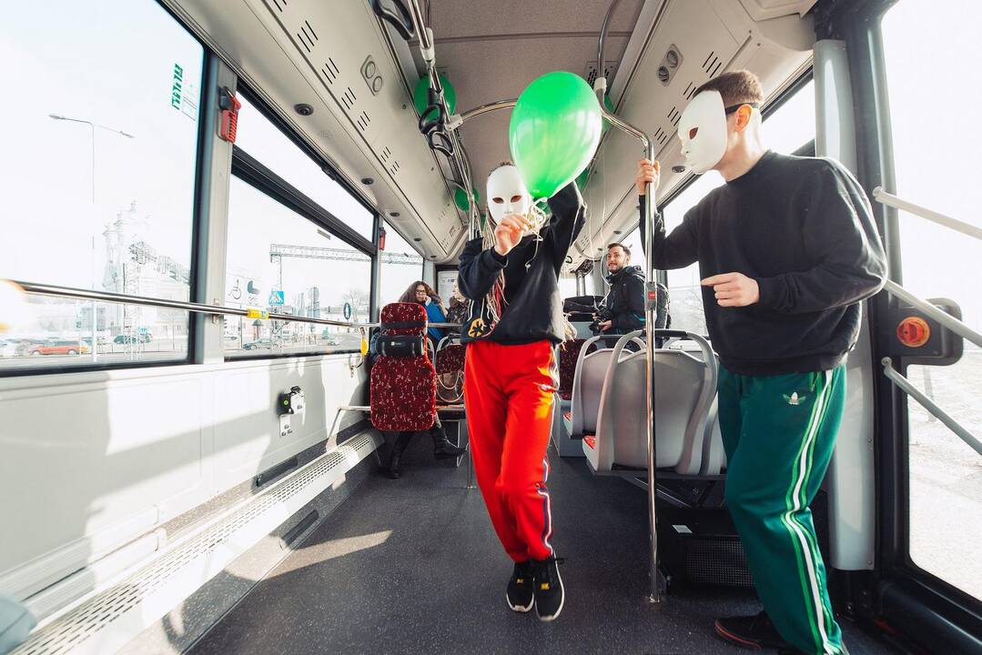 Nauji autobusai Kauno gatvėse