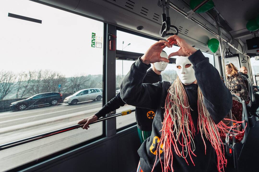 Nauji autobusai Kauno gatvėse