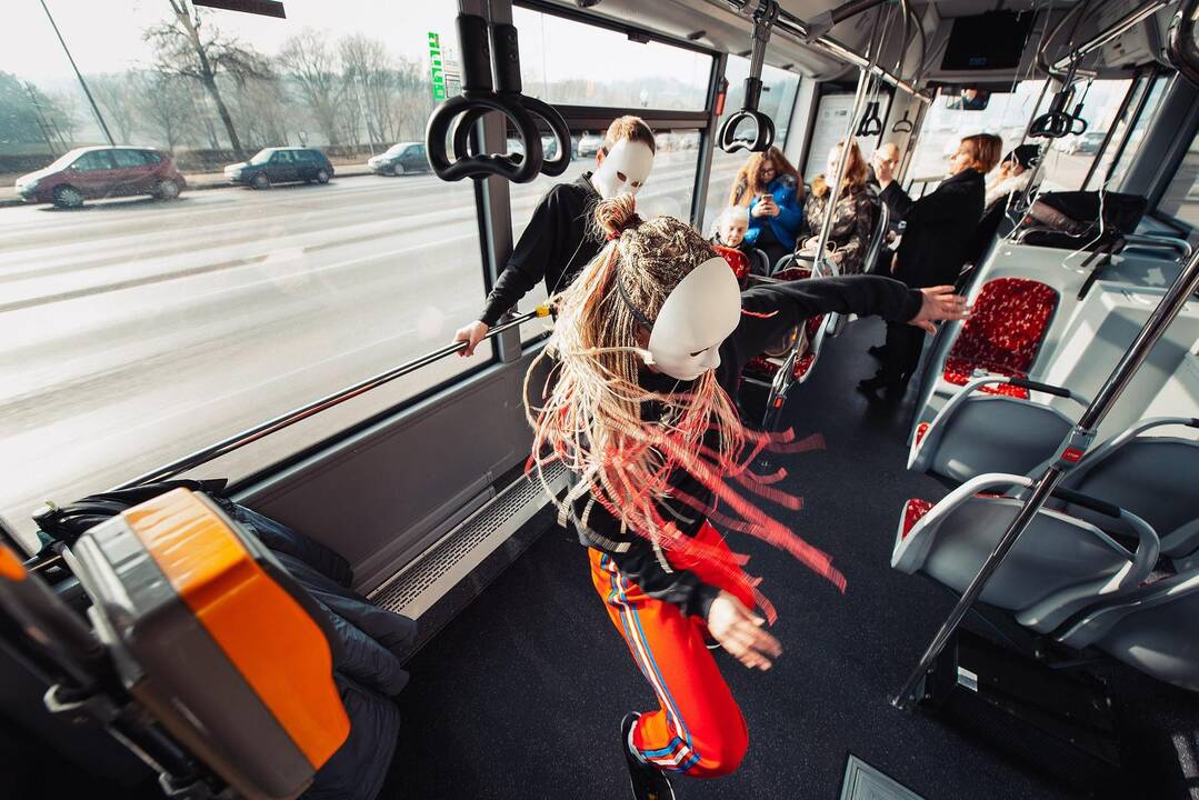 Nauji autobusai Kauno gatvėse