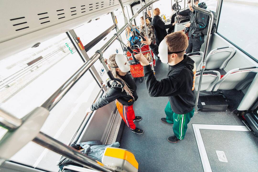 Nauji autobusai Kauno gatvėse