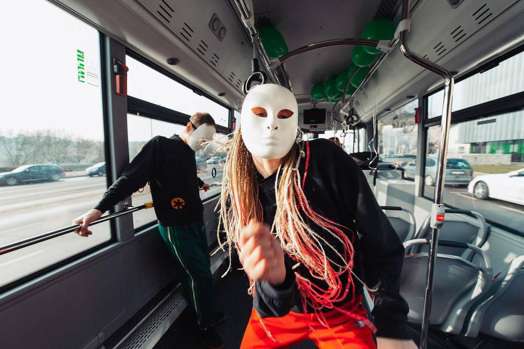 Nauji autobusai Kauno gatvėse