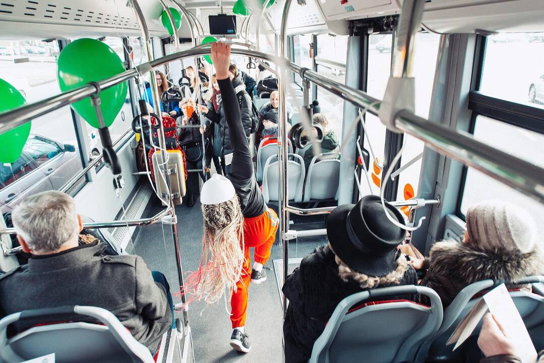 Nauji autobusai Kauno gatvėse