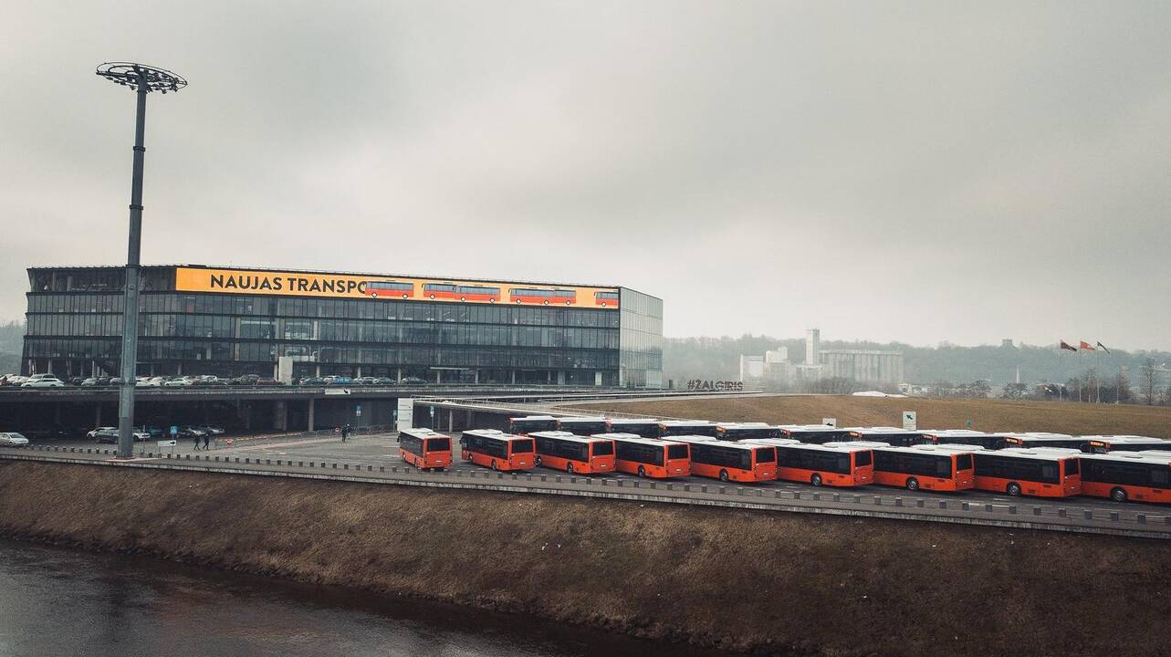 Nauji autobusai Kauno gatvėse