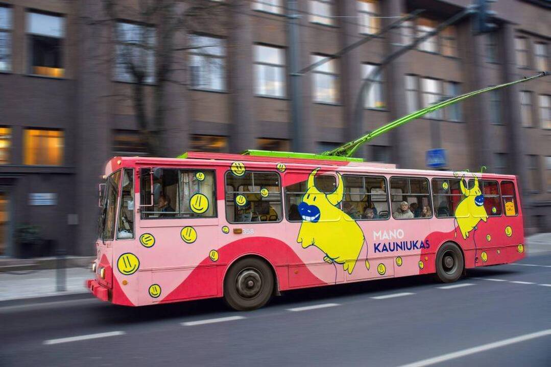 Neatpažįstamai pasikeitę senieji Kauno troleibusai