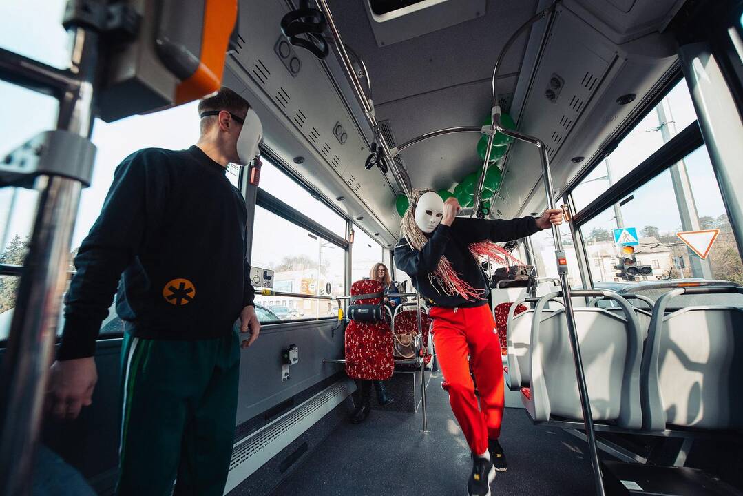 Nauji autobusai Kauno gatvėse