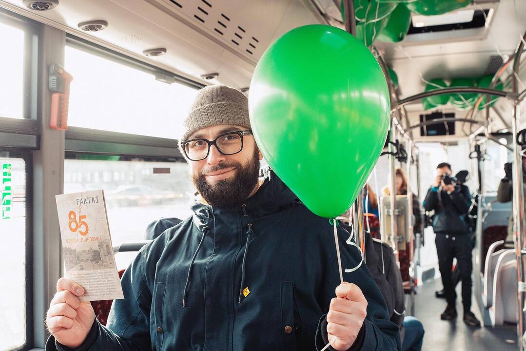 Nauji autobusai Kauno gatvėse
