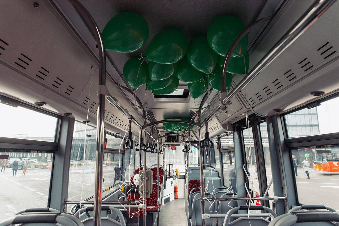 Nauji autobusai Kauno gatvėse