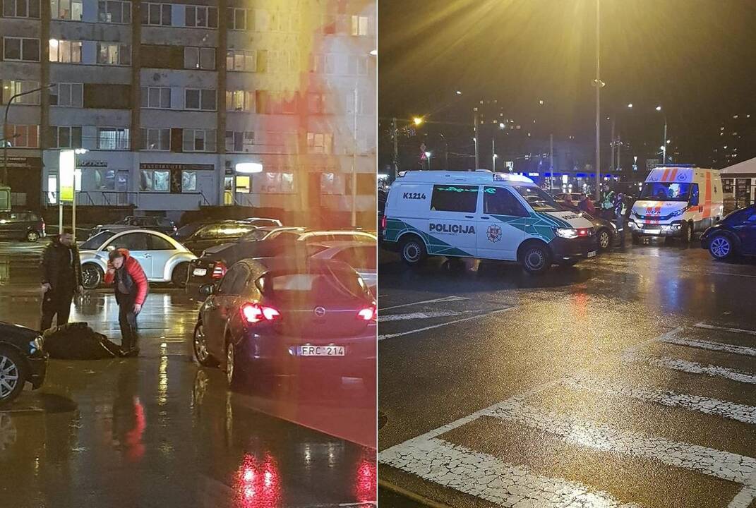 „Savo“ aikštelėje automobiliu „Opel“ partrenkta pėsčioji