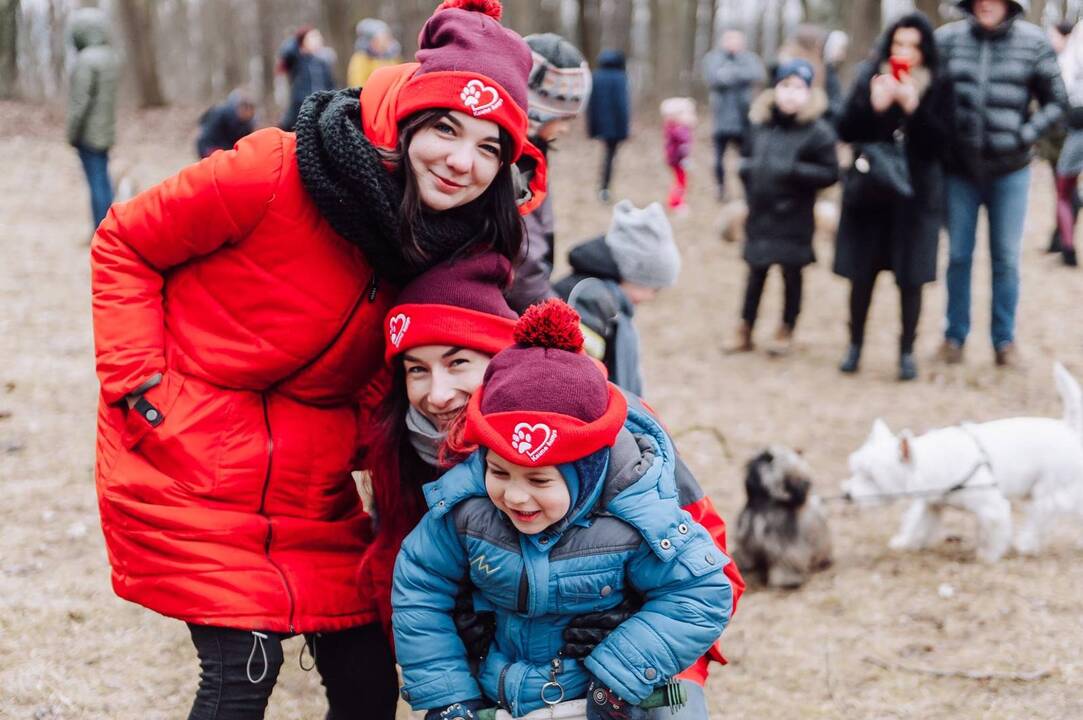 Šunų susitikimas prie Pažaislio vienuolyno