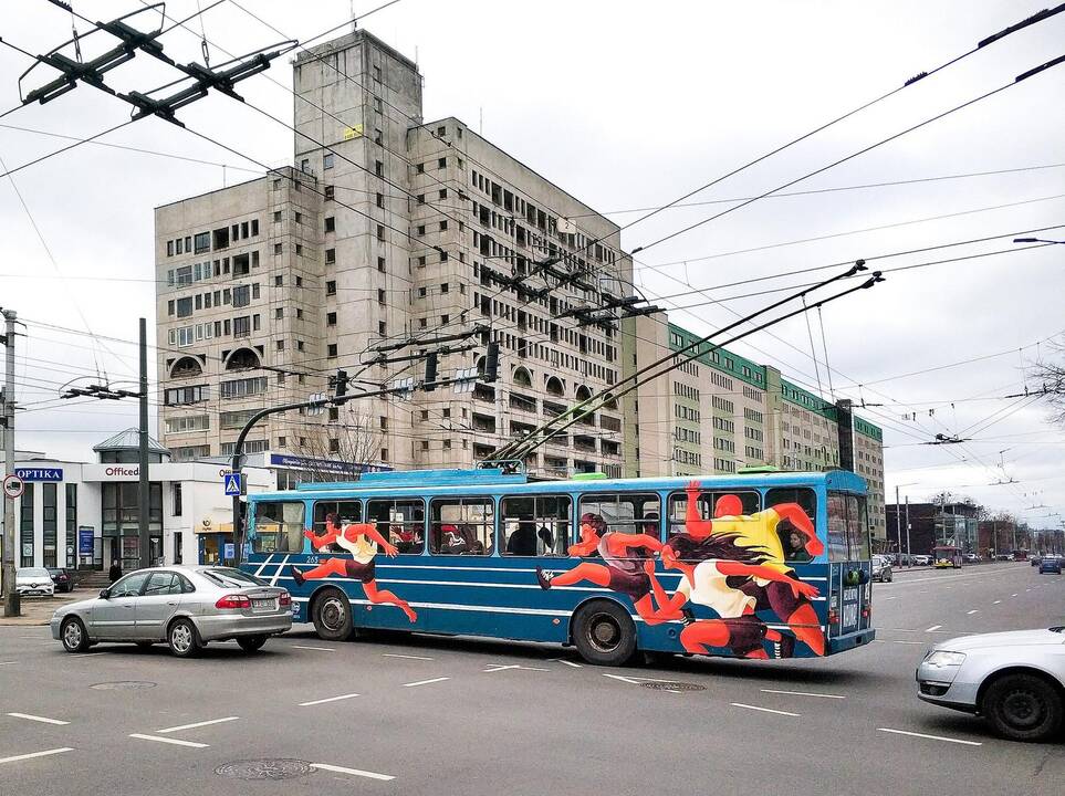 Neatpažįstamai pasikeitę senieji Kauno troleibusai