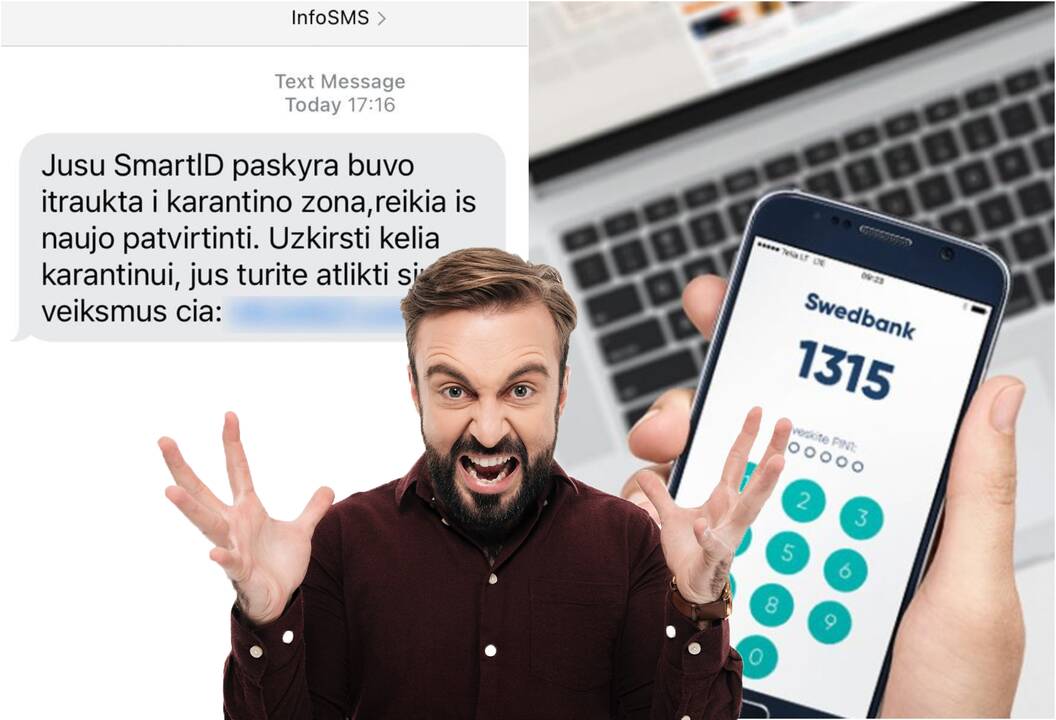 Kaunietis į telefoną gavo įtartiną žinutę: esu išsigandęs ir velniškai piktas!