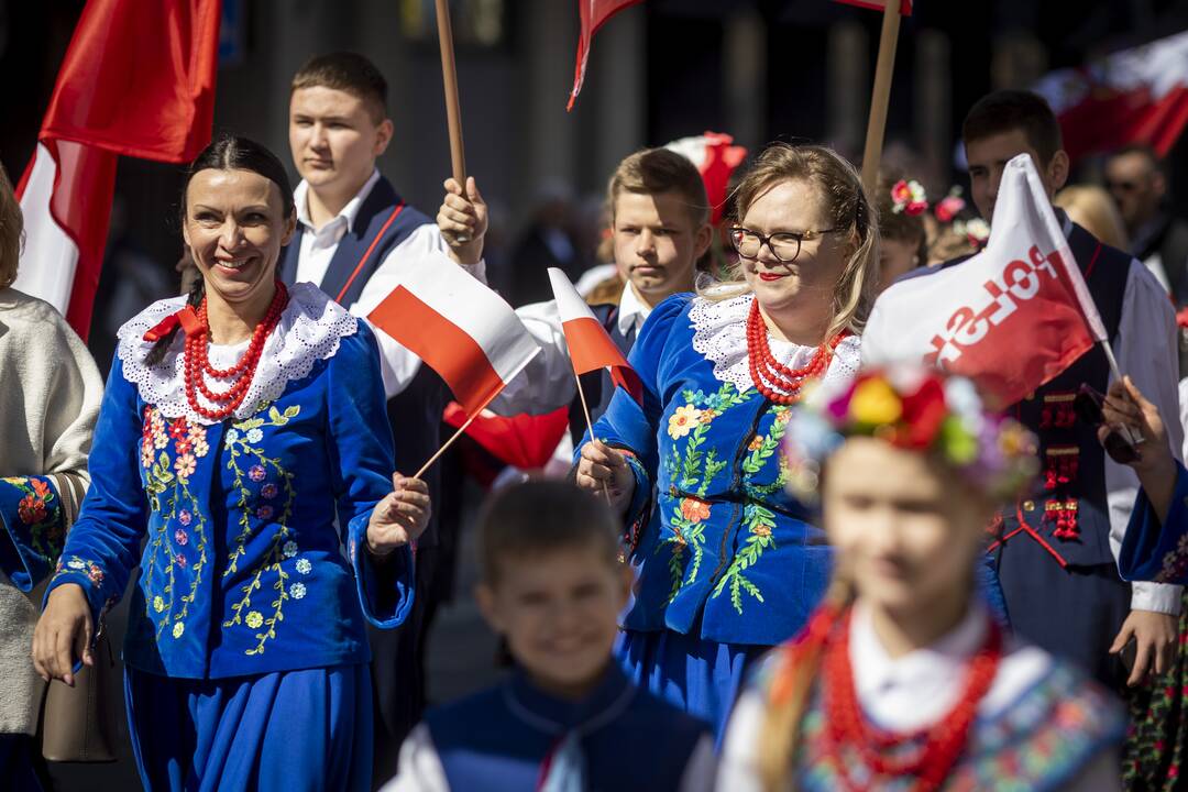 Sostinės gatvėse – Lietuvos lenkų eisena