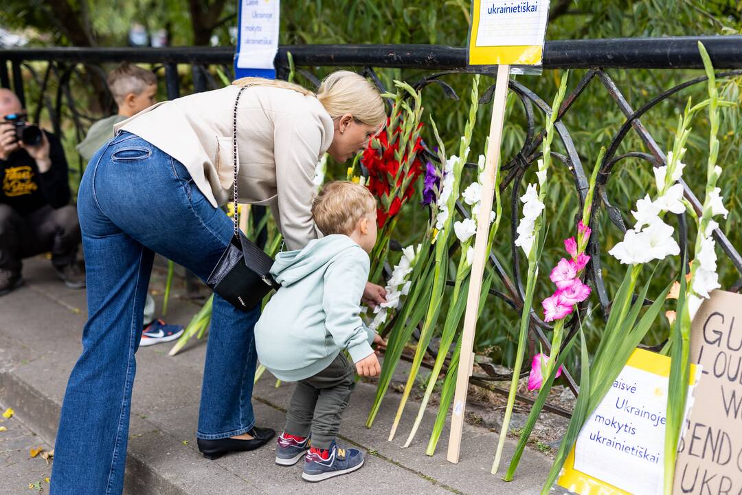 Palaikymo akcija Ukrainos švietimo bendruomenei