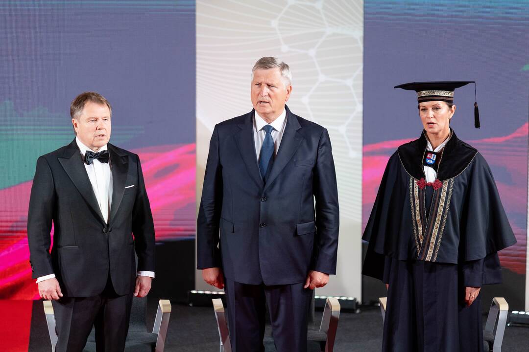 LSMU rektoriaus prof. Rimanto Benečio inauguracijos iškilmės