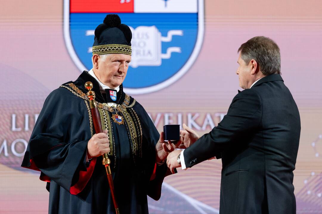 LSMU rektoriaus prof. Rimanto Benečio inauguracijos iškilmės