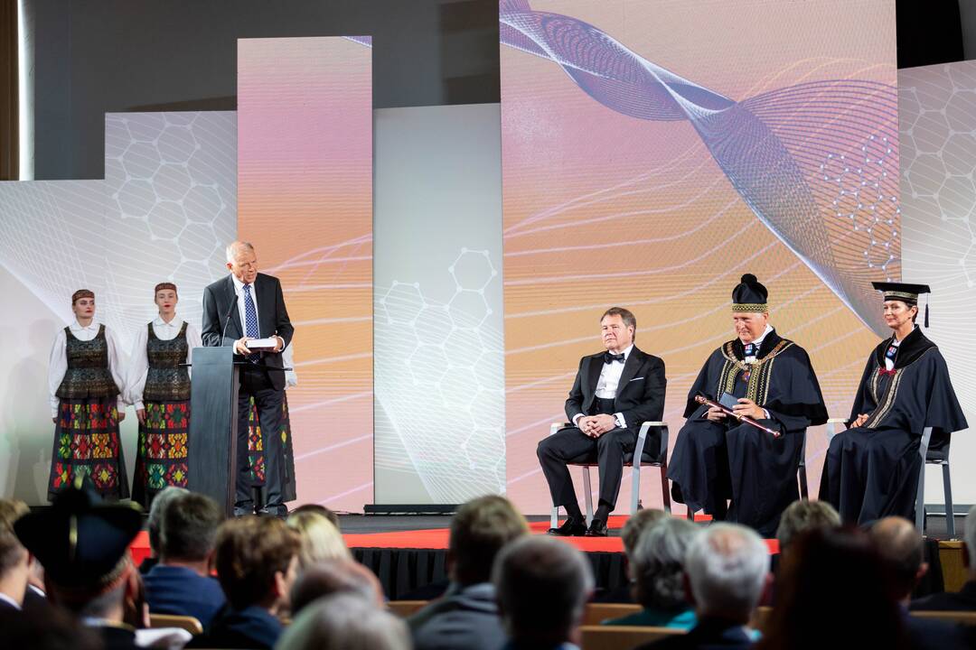 LSMU rektoriaus prof. Rimanto Benečio inauguracijos iškilmės