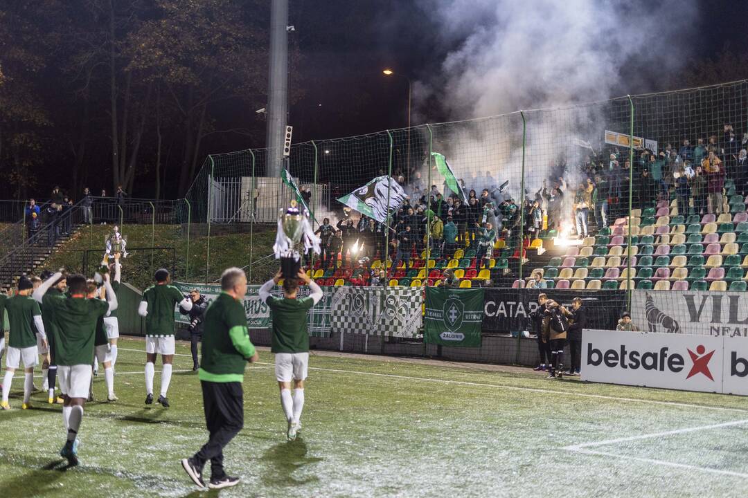 „Žalgiris“ užsitikrino Lietuvos čempionų titulą