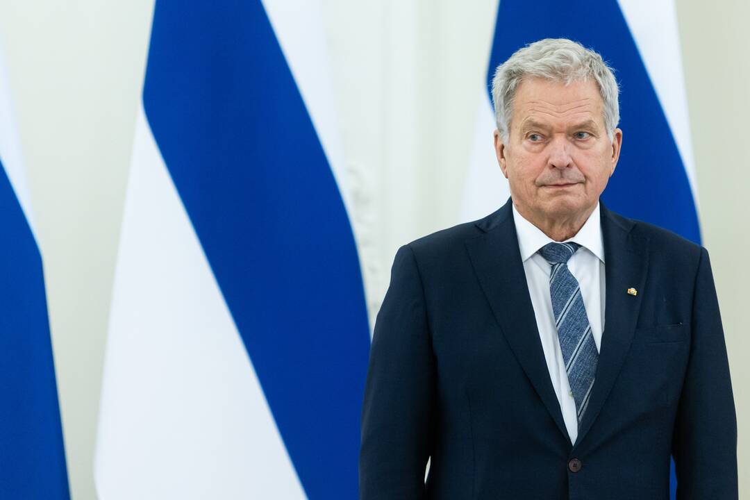 Oficialus Suomijos prezidento S. Niinisto sutikimas prezidentūroje