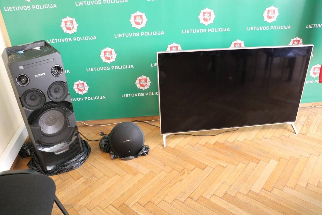 Iš butų Kaune pavogti daiktai