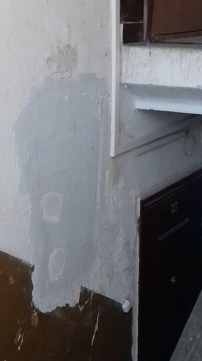Situacija: papildomi laiptinių remonto darbai renovacijos investicijų plane nebuvo numatyti.