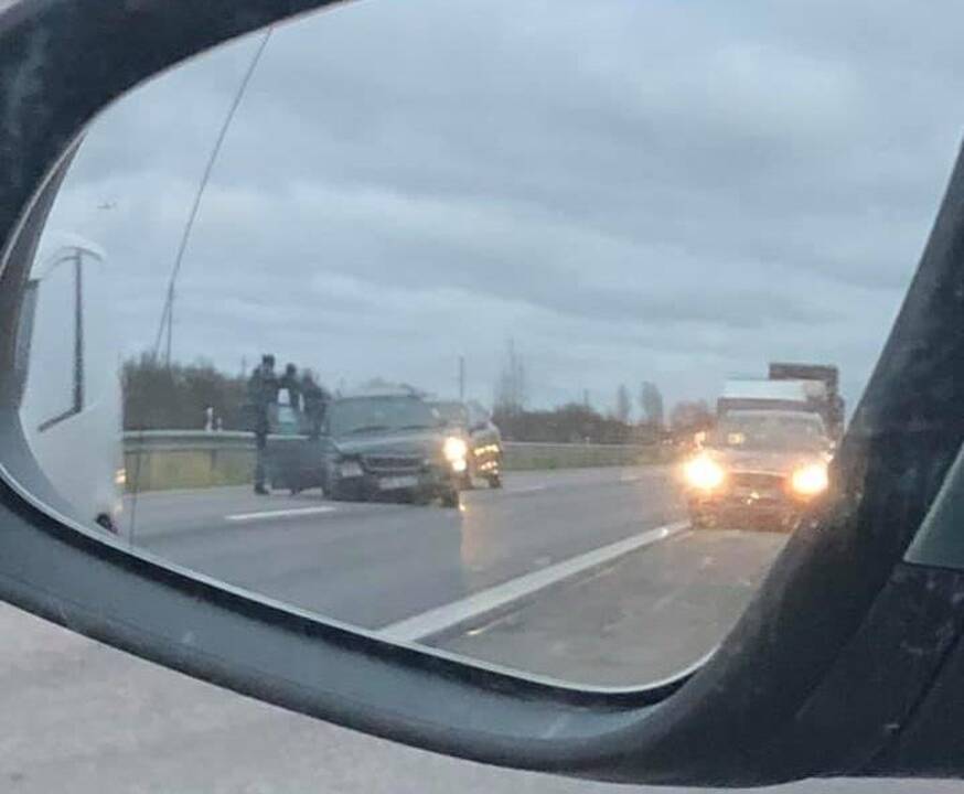 Magistralėje avariją sukėlė visiškai girtas vairuotojas