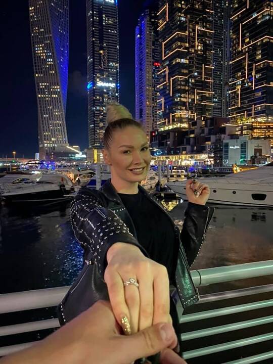 Natalija ir Edgaras Dubajuje