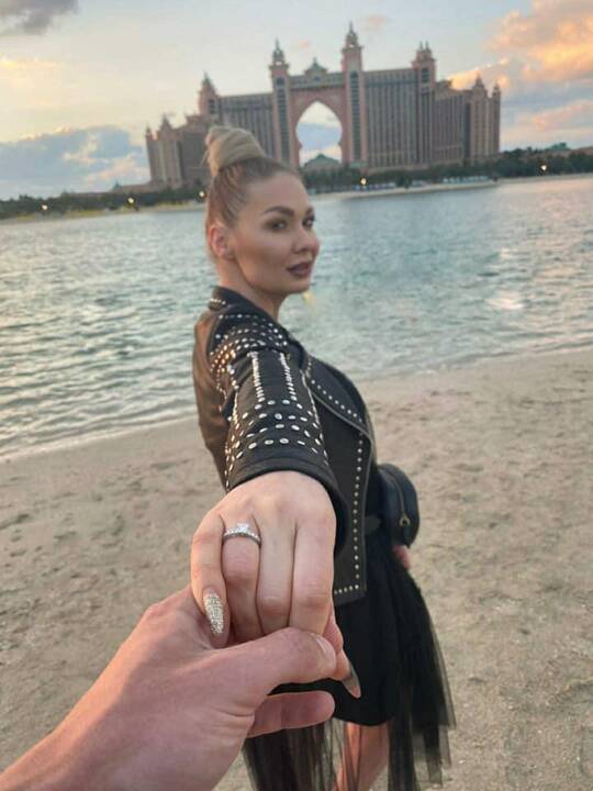 Natalija ir Edgaras Dubajuje