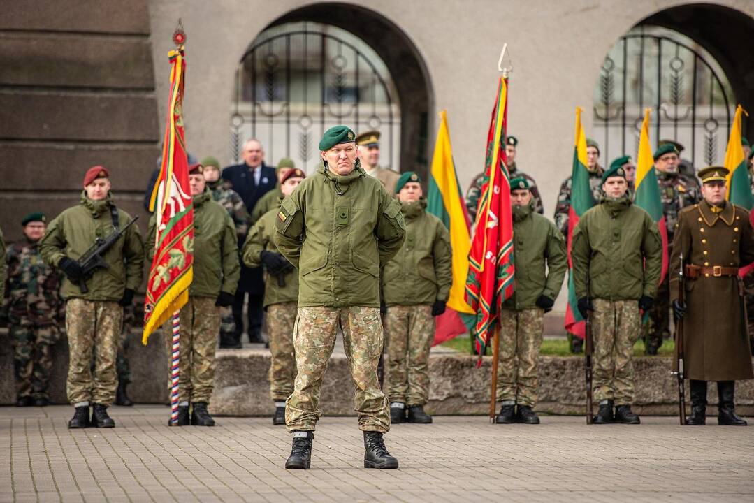 Kauniečiai švenčia Vasario 16-ąją 