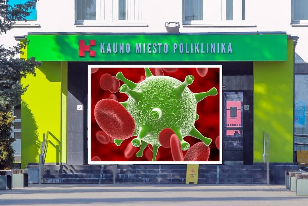 Po koronaviruso protrūkio Kaune – vėl sugriežtinta tvarka Kauno miesto poliklinikoje