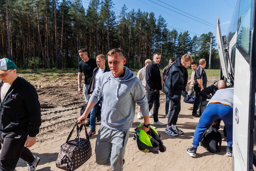  Rezervo kariai atvyko į karinius vienetus