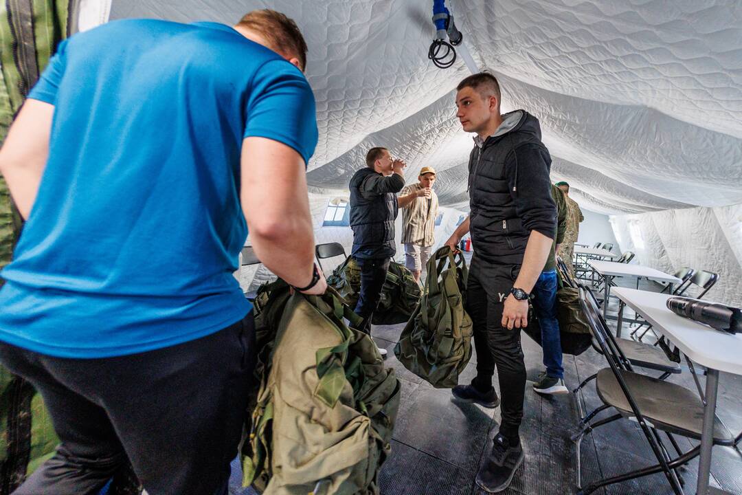  Rezervo kariai atvyko į karinius vienetus