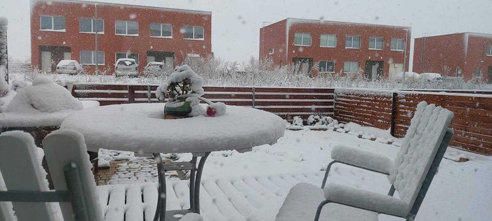 Kauniečių užfiksuotas sniegas gegužės 12-ąją
