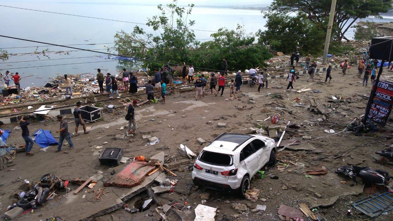 Stiprus žemės drebėjimas Indonezijoje 