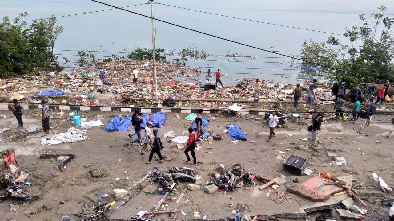 Stiprus žemės drebėjimas Indonezijoje 