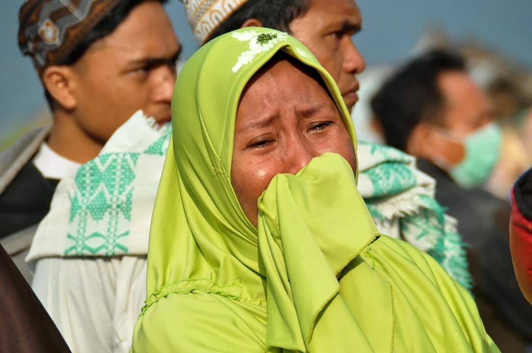 Stiprus žemės drebėjimas Indonezijoje 
