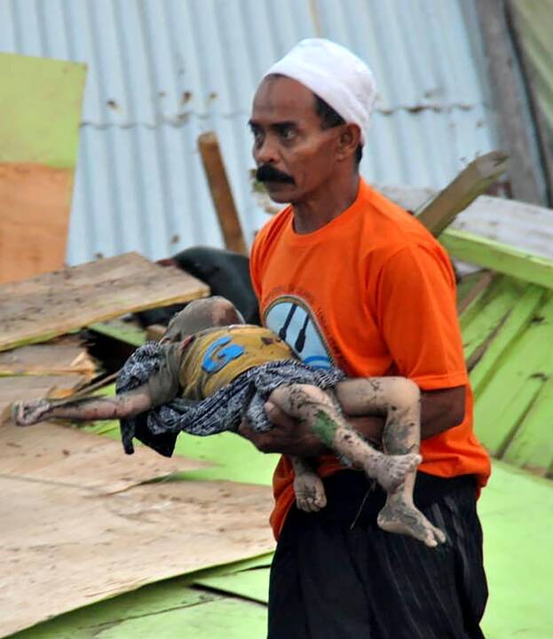Stiprus žemės drebėjimas Indonezijoje 