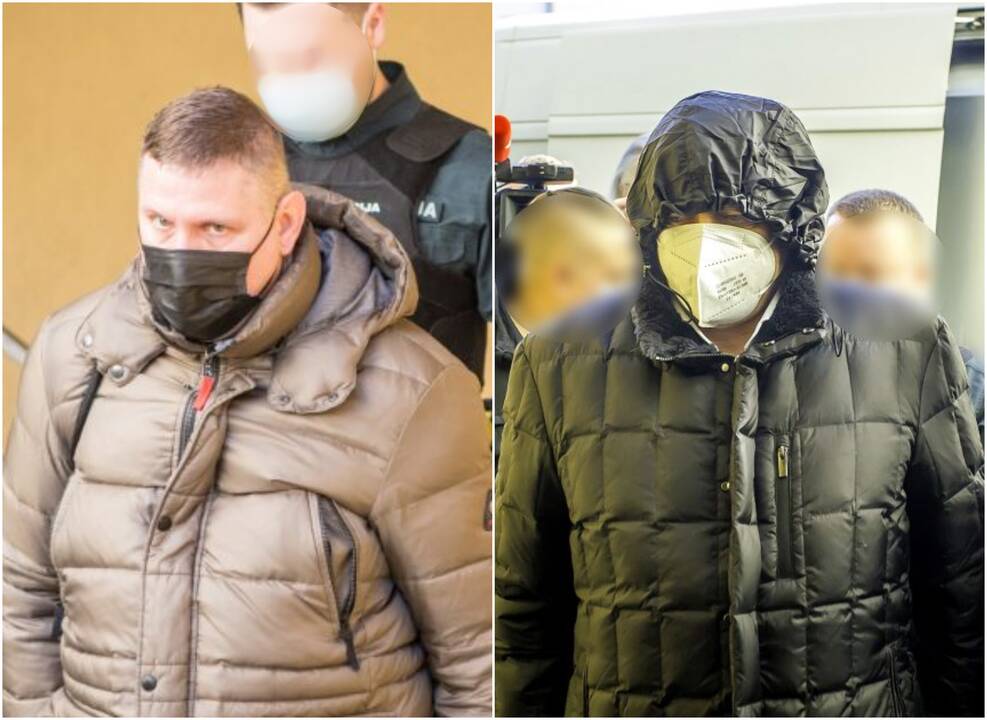 Vilius Šiliauskas (kairėje) ir Juozas Kriaučiūnas (dešinėje)