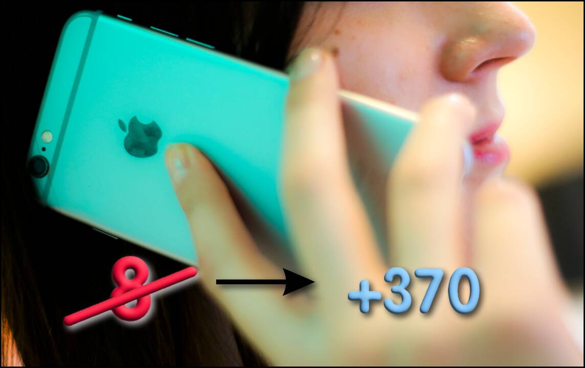 „8“ jau tuoj nebegalios: štai, kaip lengvai pakeisti visus numerius telefone