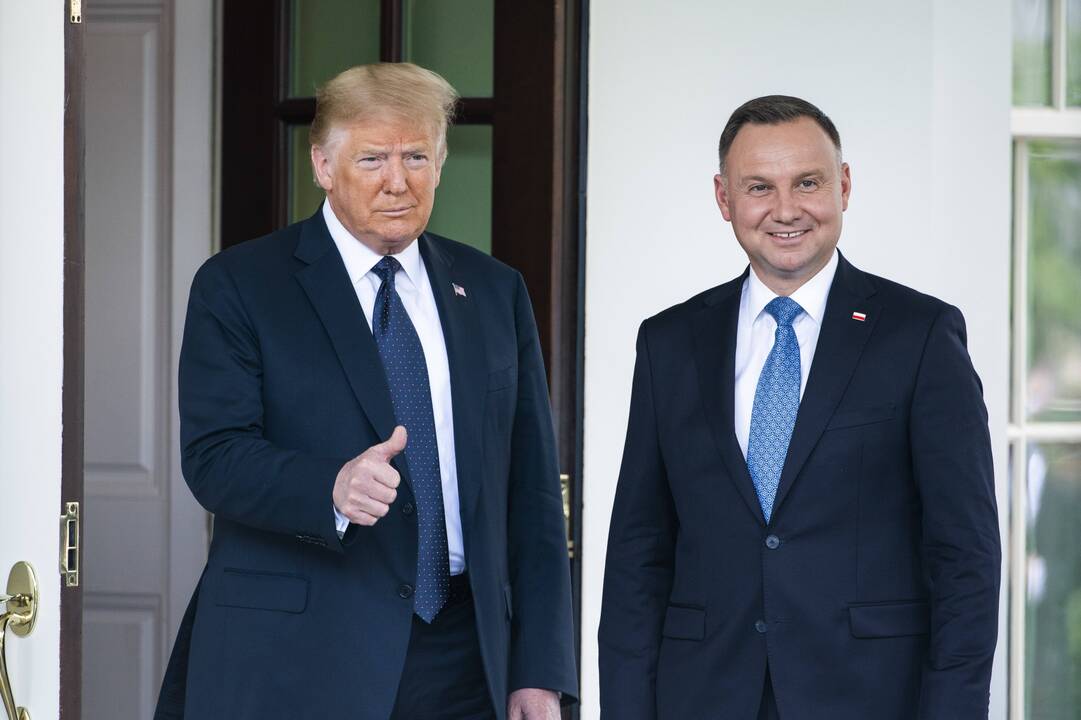 Duda: Trumpas lankysis Lenkijoje