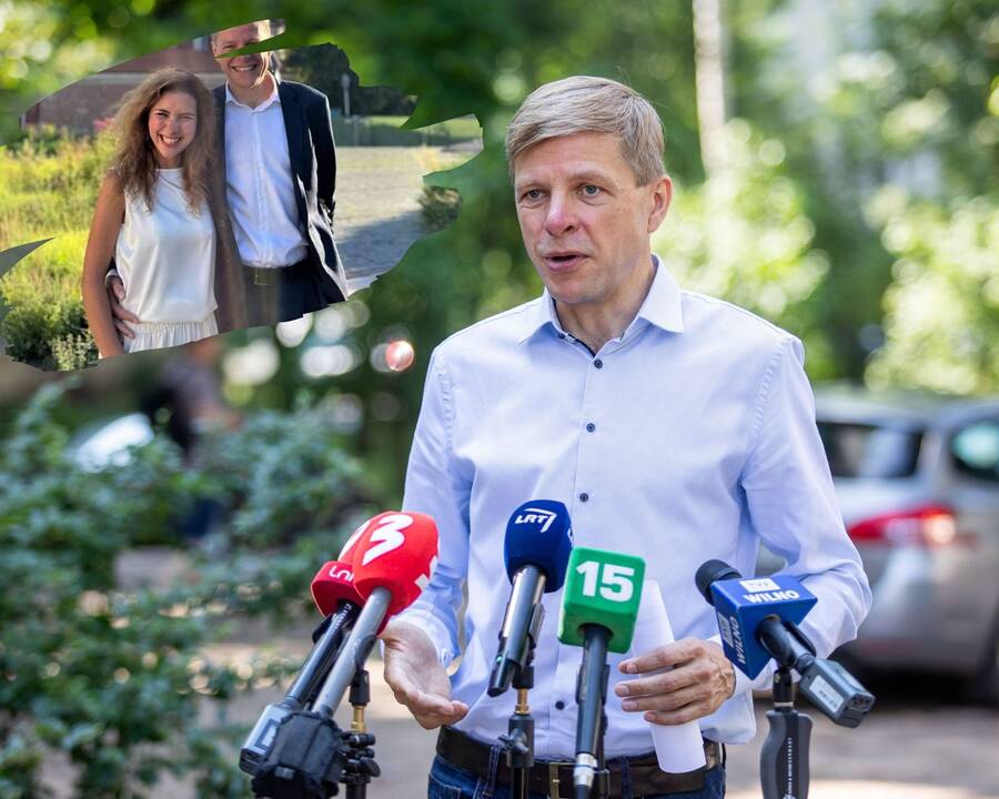 Remigijus Šimašius ir naujoji jo žmona Gilma