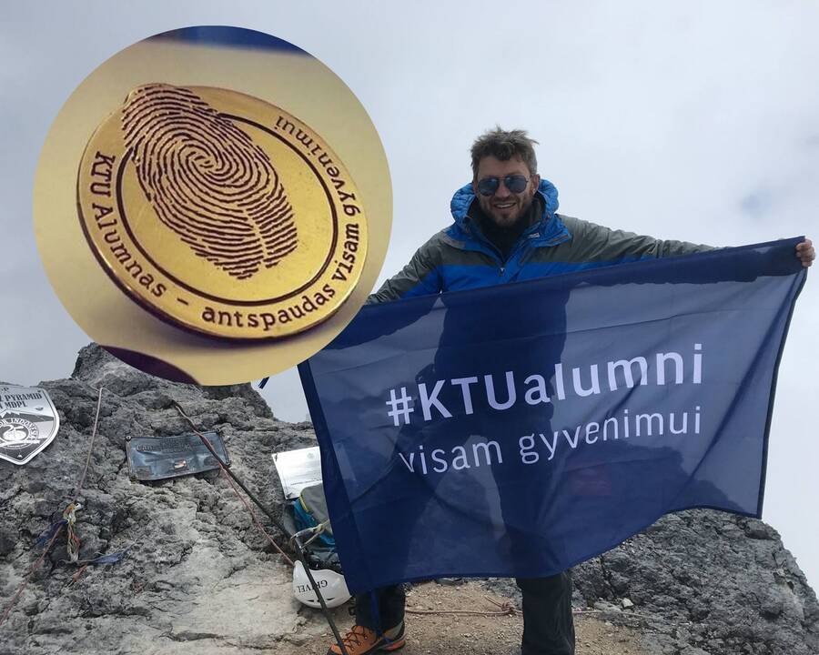 Dėkingumas: D.Vaičiulis sako, kad dalyvavimas alumno veikloje yra tam tikra grąža universitetui už tai, ką jis davė.