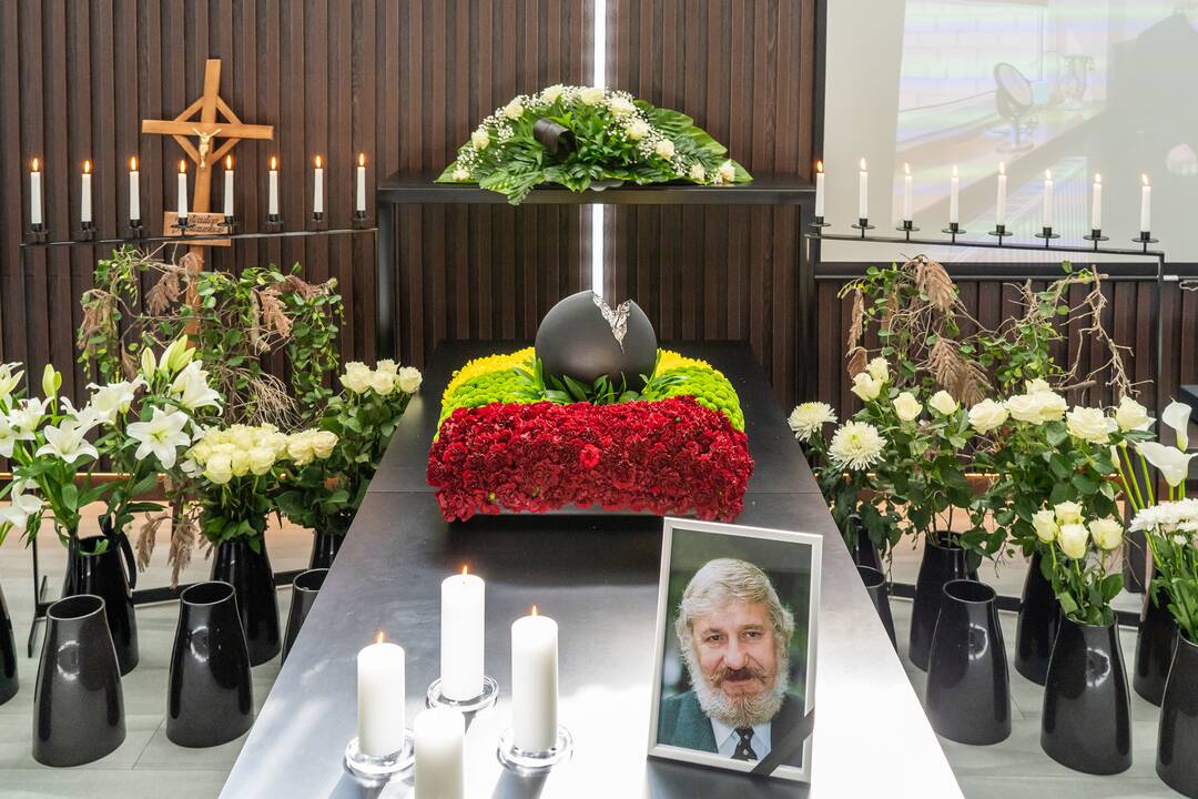 Atsisveikinimas su V. Šustausku