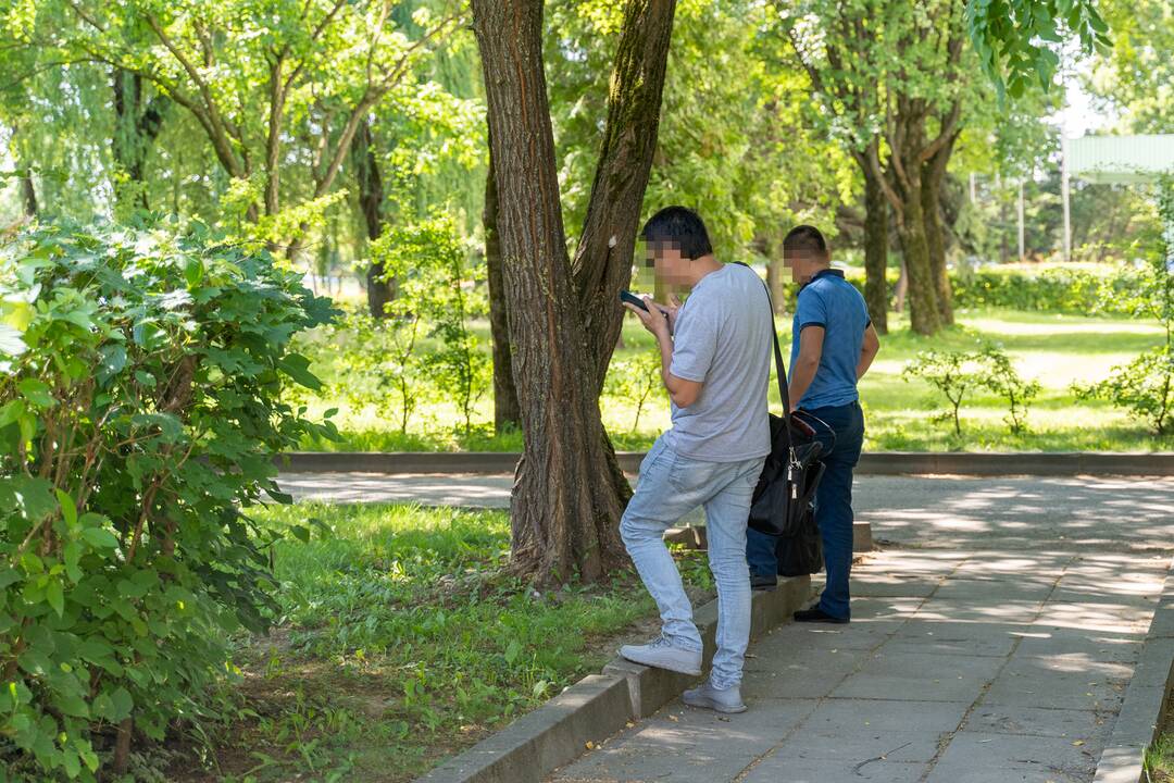Bendrabutis Kaune, kuriame apsistoję uzbekai