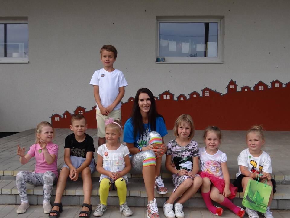 Panašumas: Aistės augintinė Manka – tokia pat nenustygstanti, kaip ir jos šeimininkė.
