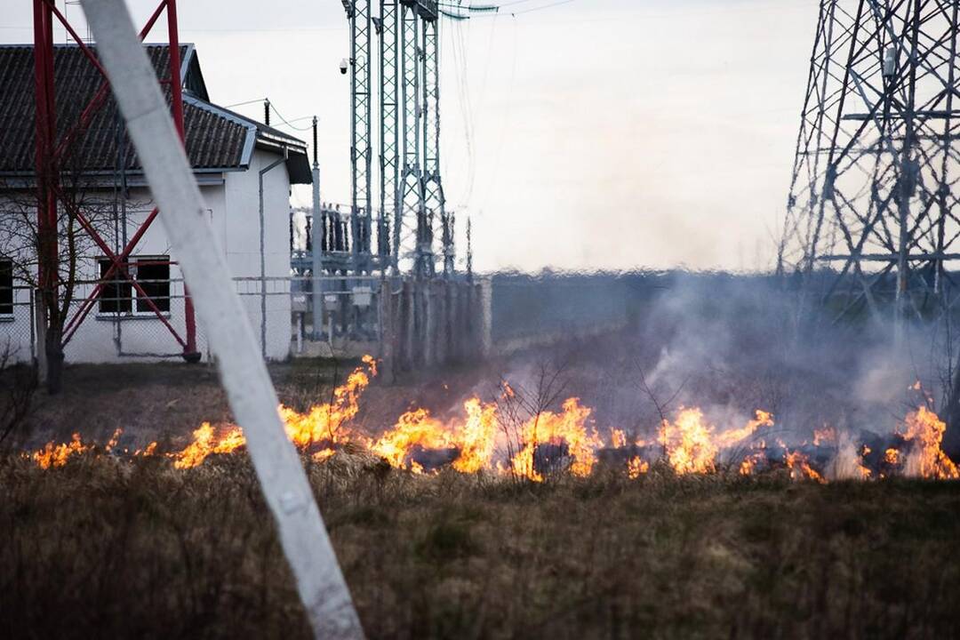 Per parą šalyje kilo 30 žolės gaisrų: „karščiausioji“ zona – Vilniaus apskritis