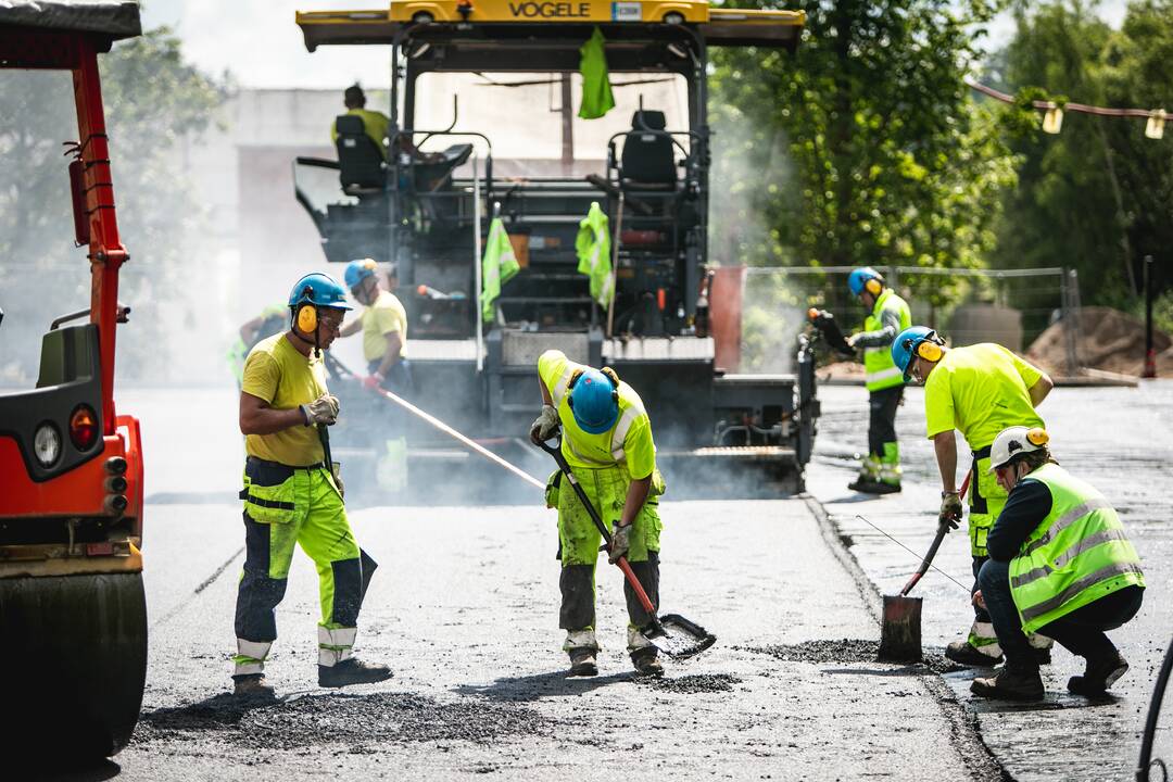 Vilniuje pradedamos remontuoti Rasų, Liepkalnio, Pramonės gatvės ir Minsko plentas