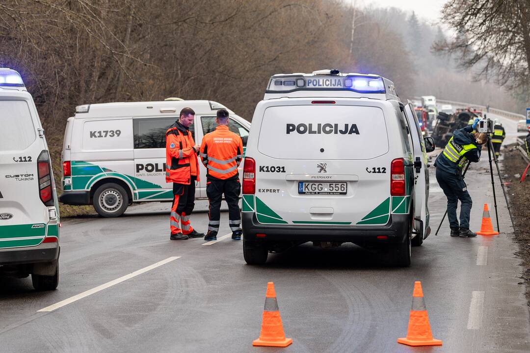 Netoli Kauno – siaubinga akistata su miškovežiu